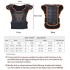 Children Protective Armor Chest Back Spine Protector Kids Motorbike Motorcycle Full Body Armor Vest Youth Protective Riding Biking Vest Jacket Motocross Gear Guard Dirt Bike Safety Armor Protection, Orange, Small【Small,Black,】