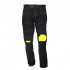 Mens Motorcycle Riding Jeans Black, Armor Racing Cycling Pants with Knee Hip Protective Pads【Small,】