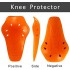 Knee Protector Insert Armor Pads for Motorcycle Riding Pants Pair