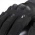 Touch Screen Motorcycle Full Finger Gloves for Cycling Motorbike ATV Hunting Hiking Riding Climbing Operating Work Sports Gloves【XXX-Large,Black,】
