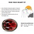 Bike Helmet, Bicycle Helmet Men/Women CPSC Safety Standard with Detachable Magnetic Goggles Adjustable for Adult Road/Biking/Mountain Cycling Helmet BC-001 Bonus with Carrying Bag【Red,】