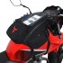 Large Mobile Screen Navigation Bag Universal Motorcycle M-agnetic Fuel Tank Slung Shoulder Bag【Red,】