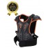 Children Protective Armor Chest Back Spine Protector Kids Motorbike Motorcycle Full Body Armor Vest Youth Protective Riding Biking Vest Jacket Motocross Gear Guard Dirt Bike Safety Armor Protection, Orange, Small【Small,Orange,】
