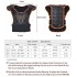 Children Protective Armor Chest Back Spine Protector Kids Motorbike Motorcycle Full Body Armor Vest Youth Protective Riding Biking Vest Jacket Motocross Gear Guard Dirt Bike Safety Armor Protection, Orange, Small【Small,Orange,】