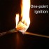 DDY 100 Pack Quick Fire Starters，Wax Cups Waterproof, Non Toxic Firelighter Natural Safe Cubes Burns up to 8 Min at Over 750° - 100%, Perfect for Fat Wood Stove Campfire, Start Charcoal Kit (Style1)
