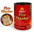 DDY 100 Pack Quick Fire Starters，Wax Cups Waterproof, Non Toxic Firelighter Natural Safe Cubes Burns up to 8 Min at Over 750° - 100%, Perfect for Fat Wood Stove Campfire, Start Charcoal Kit (Style1)