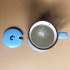 Cute home office ceramic water cup with handle