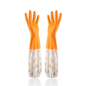 Household cleaning gloves, long gloves