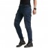 Men's Motorcycle Riding Pants Blue, Denim Jeans Protect Pads Equipment with Knee and Hip Armor Pads【Small,】